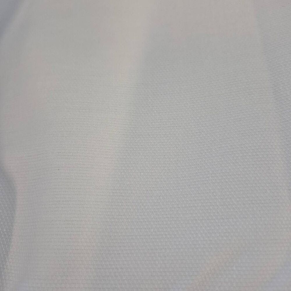 Fabric, White Cotton Lightweight Duck (textured) 45" x 3 yds - Picture 2 of 6
